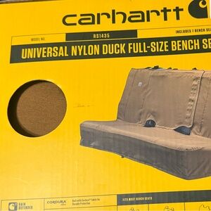 Carhartt Universal Nylon Duck Full-Size Bench Seat Cover RS1435